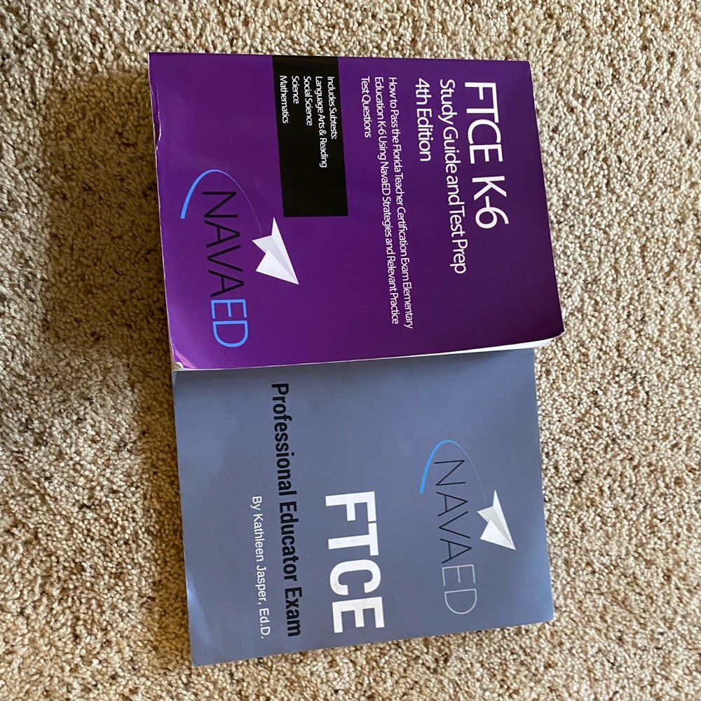 FTCE Navaed study books